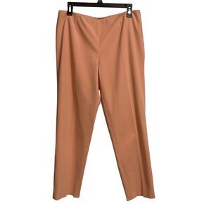 Lafayette 148 New York‎ Cropped Bleecker Dress Pants Orange